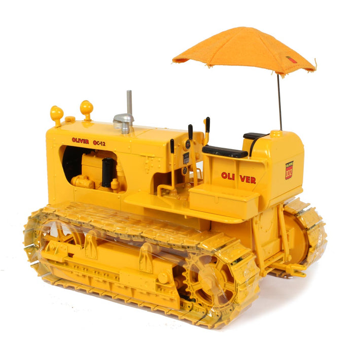 1/16 High Detail Oliver OC-12 Industrial Yellow Crawler with Umbrella