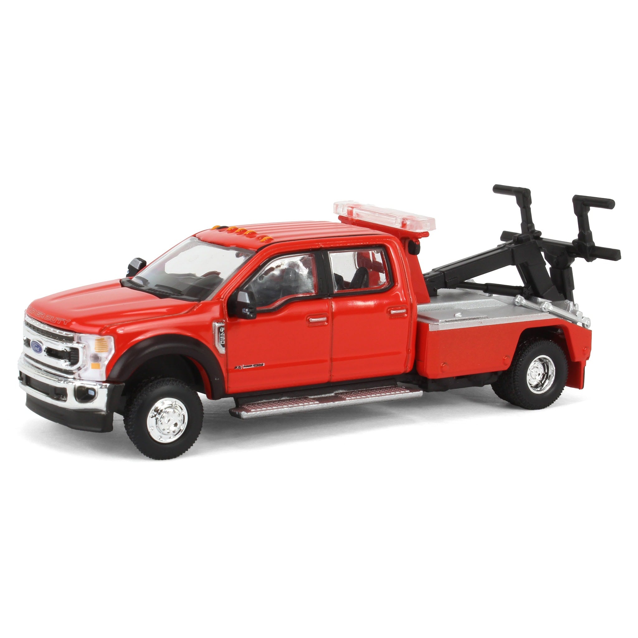 1/64 2020 Ford F-450 Super Duty Dually with Wrecker Bed, Rapid Red