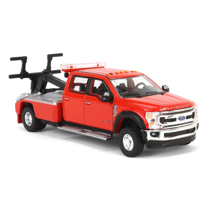 1/64 2020 Ford F-450 Super Duty Dually with Wrecker Bed, Rapid Red, Town & Country Exclusive