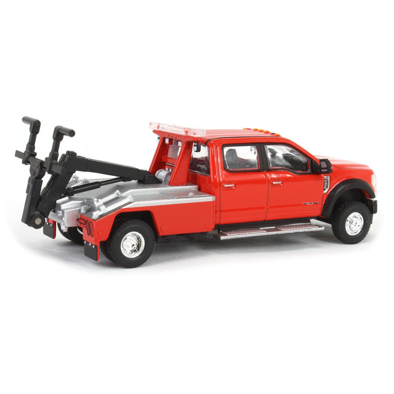 1/64 2020 Ford F-450 Super Duty Dually with Wrecker Bed, Rapid Red, Town & Country Exclusive