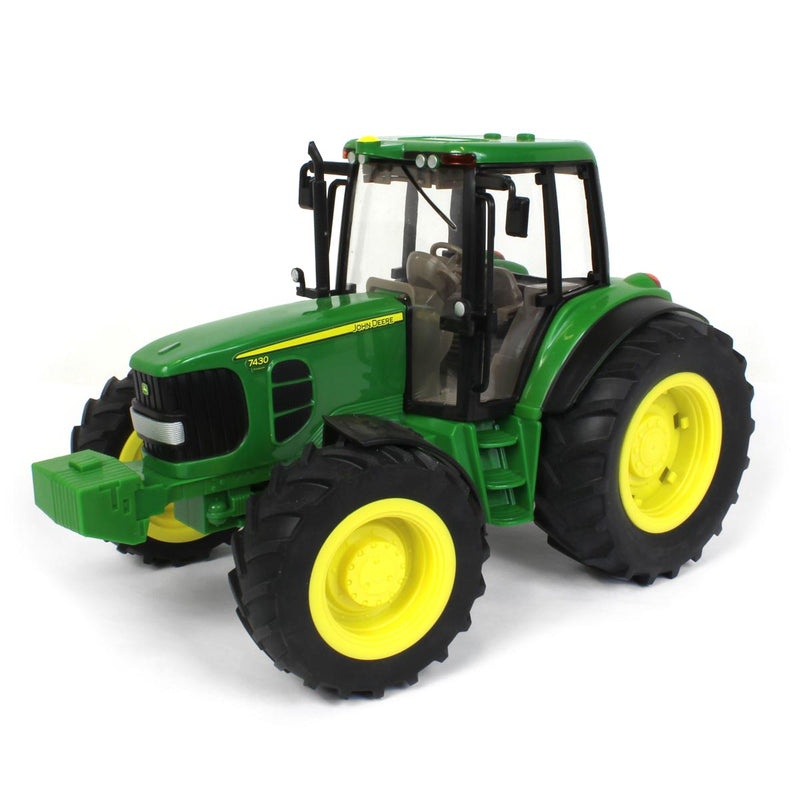 LOOSE ~ 1/16 Big Farm John Deere 7430 MFD Tractor with Lights N Sound