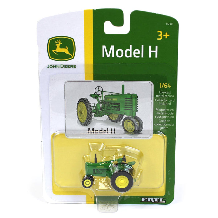 1/64 John Deere Model H Narrow Front Tractor by ERTL