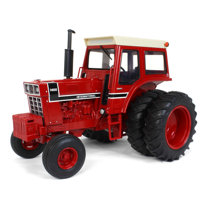 1/16 International Harvester 1466 Black Stripe 2WD w/ Cab & Rear Duals, ERTL Prestige Collection