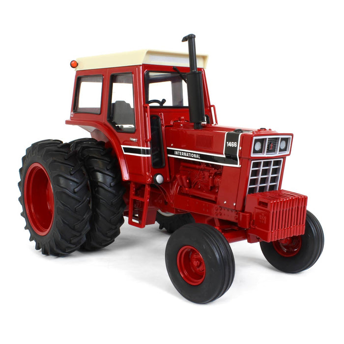 1/16 International Harvester 1466 Black Stripe 2WD w/ Cab & Rear Duals, ERTL Prestige Collection