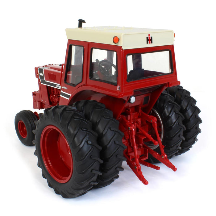 1/16 International Harvester 1466 Black Stripe 2WD w/ Cab & Rear Duals, ERTL Prestige Collection