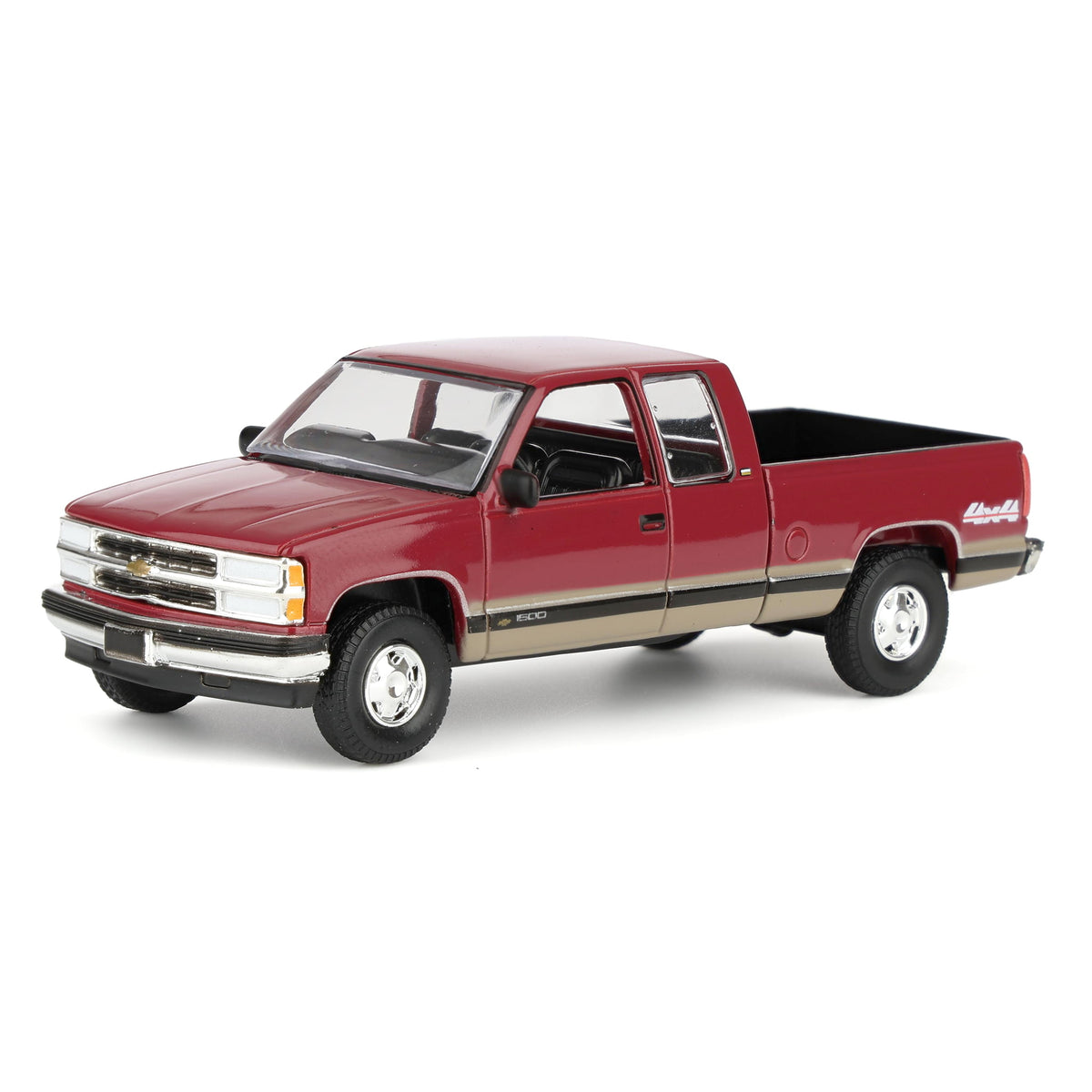 1/64 1998 Chevrolet Silverado 1500 Extended Cab Pickup Truck, Dark