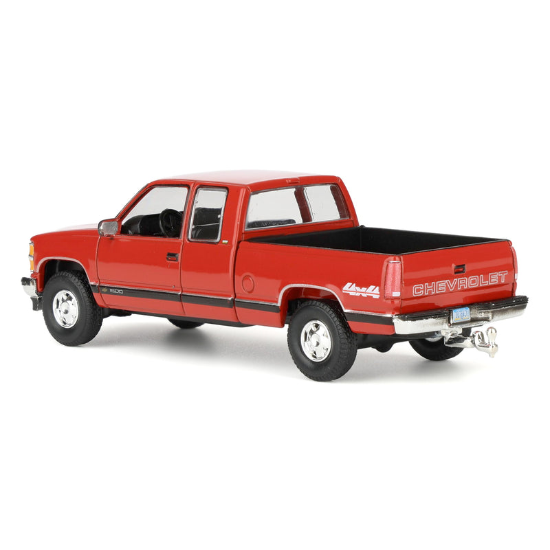 1/64 1998 Chevrolet Silverado 1500 Extended Cab Pickup Truck, Victory Red, Outback Toys Exclusive