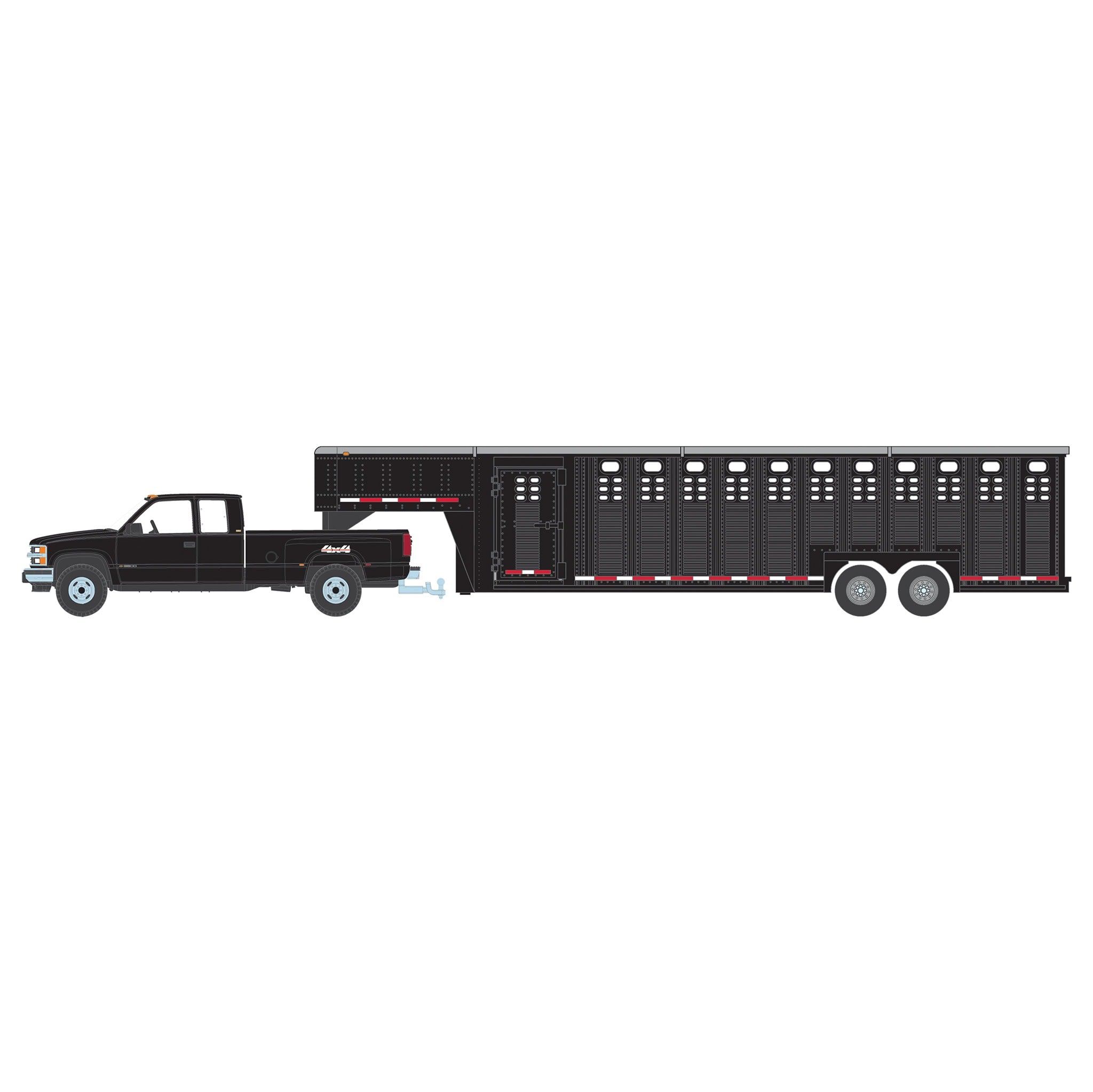 1/64 1998 Chevrolet Silverado 3500 Ext. Cab Dually with