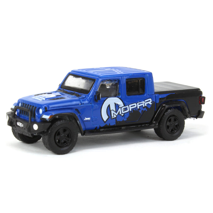 1/64 2021 Jeep Gladiator Off-Road, Mopar, Blue Collar Series 10