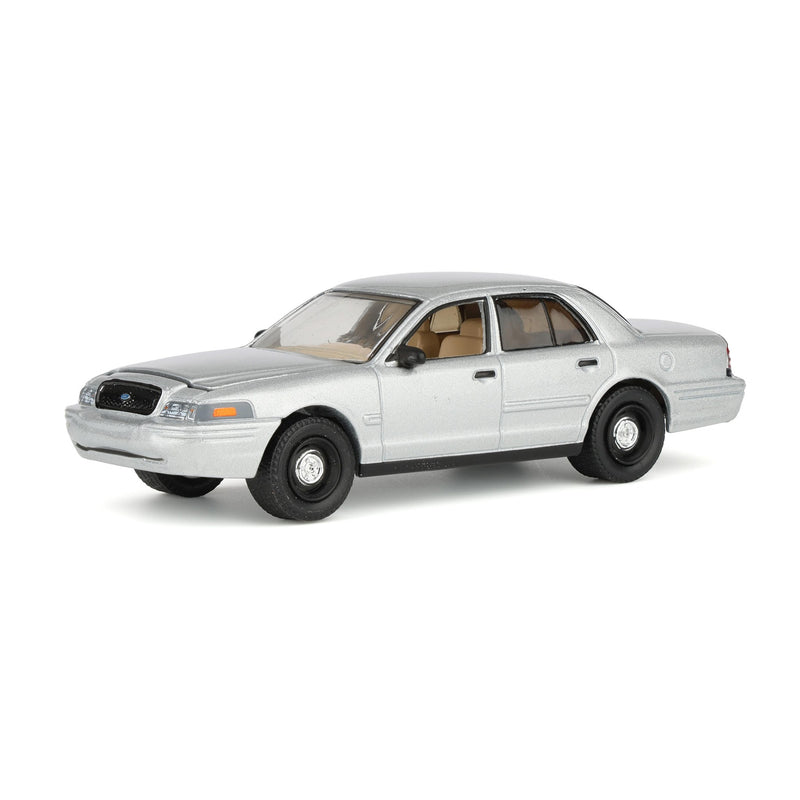 1/64 2005 Ford Crown Victoria Ex-Cop Car, Gold, Rick's Auto Sales Series 2 by GreenLight Collectibles