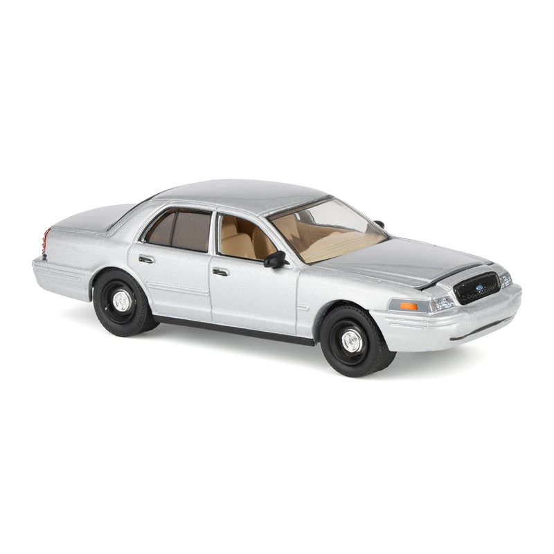 1/64 2005 Ford Crown Victoria Ex-Cop Car, Gold, Rick's Auto Sales Series 2 by GreenLight Collectibles