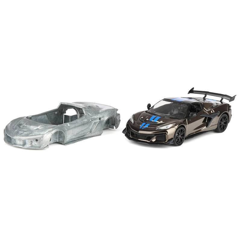 1/64 2025 Chevrolet Corvette C8 ZR1 Raw Casting Dual Pack, 2025 GreenLight Waltersons Product Expo Dinner Exclusive