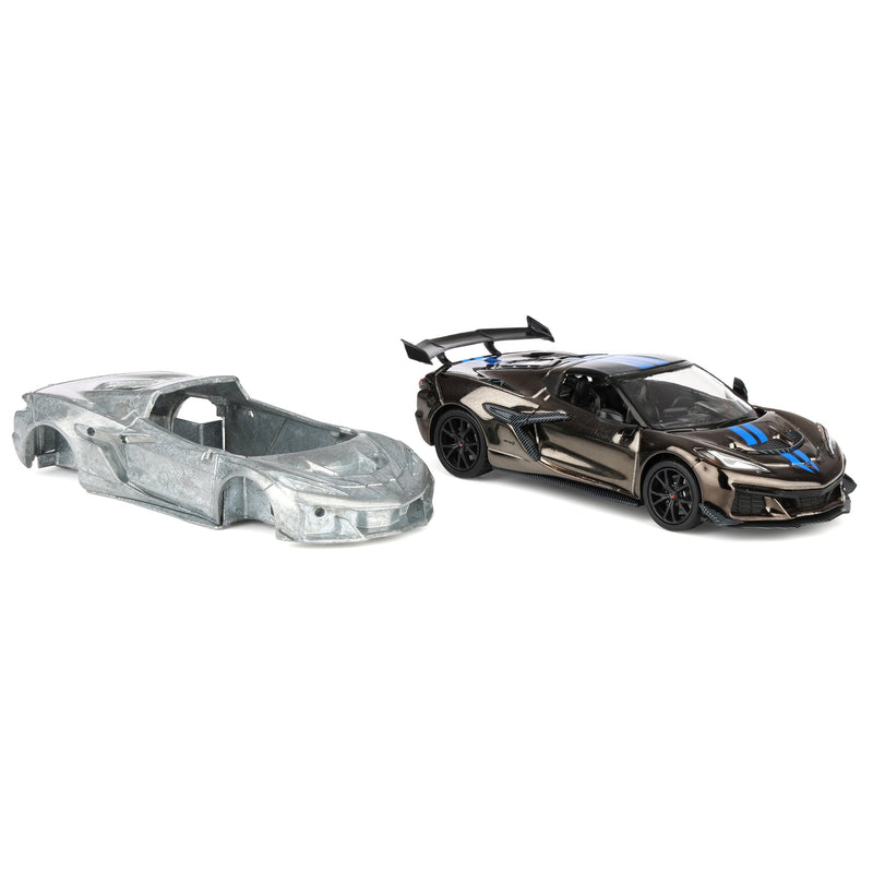 1/64 2025 Chevrolet Corvette C8 ZR1 Raw Casting Dual Pack, 2025 GreenLight Waltersons Product Expo Dinner Exclusive