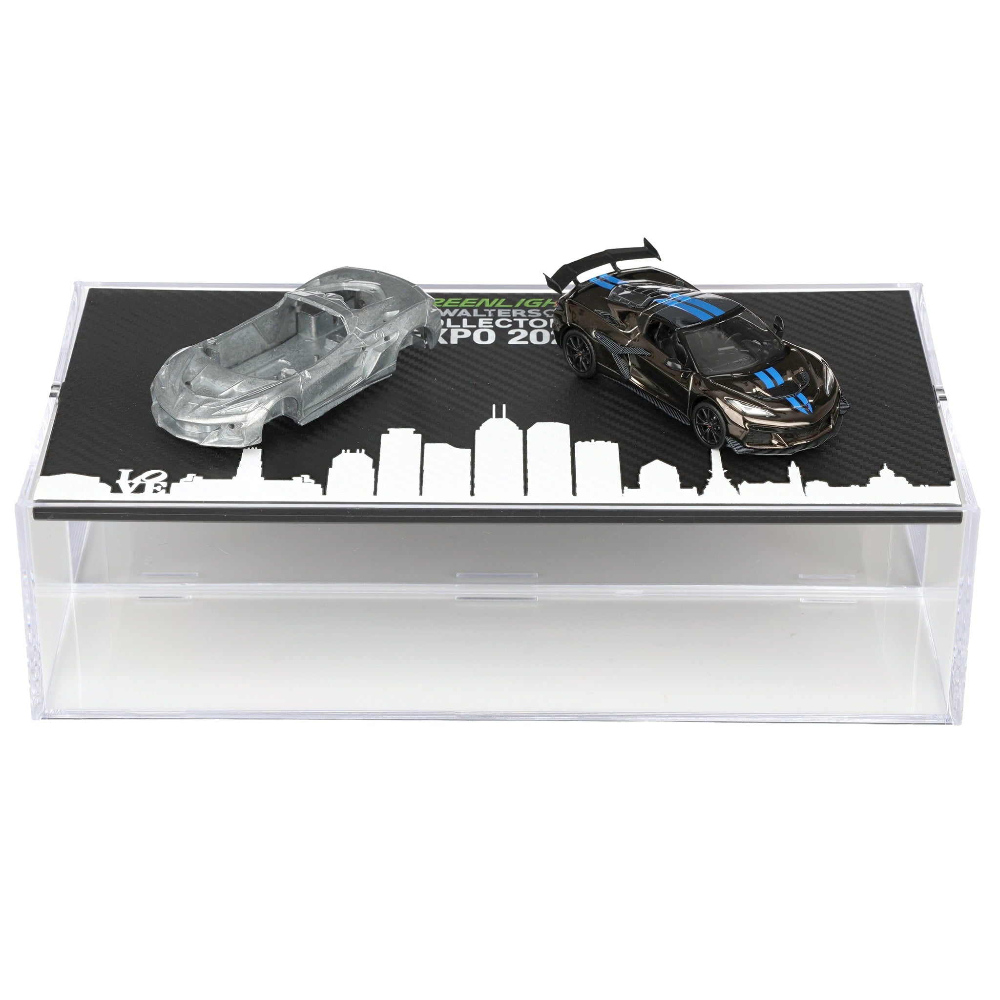 1/64 2025 Chevrolet Corvette C8 ZR1 Raw Casting Dual Pack, 2025