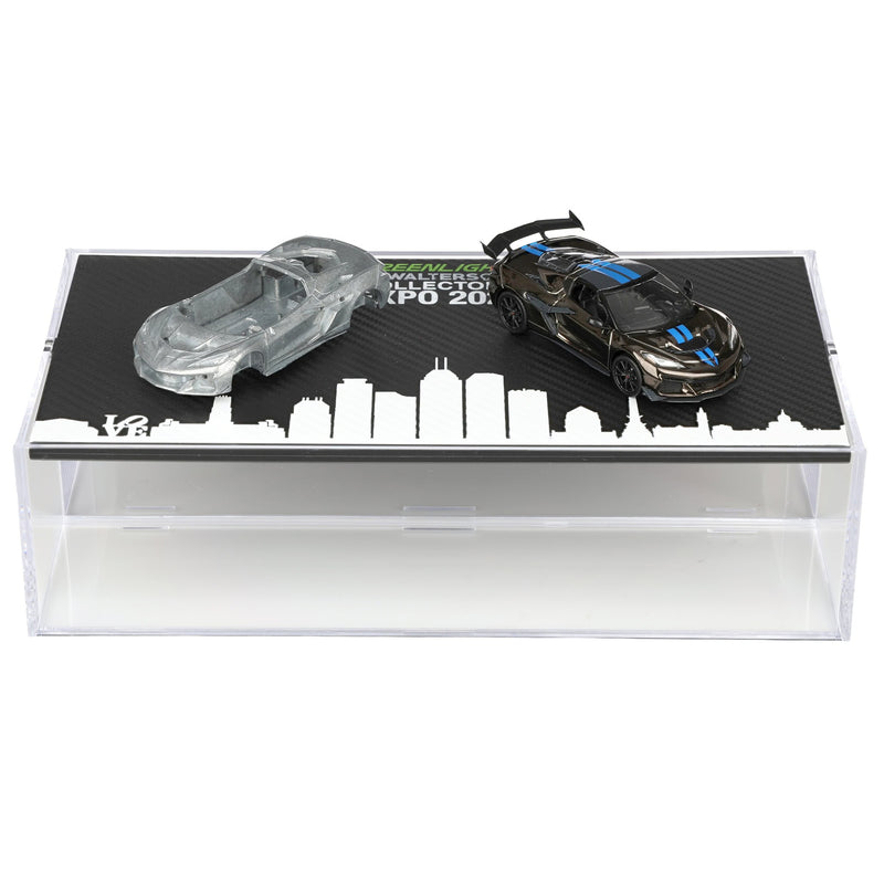 1/64 2025 Chevrolet Corvette C8 ZR1 Raw Casting Dual Pack, 2025 GreenLight Waltersons Product Expo Dinner Exclusive