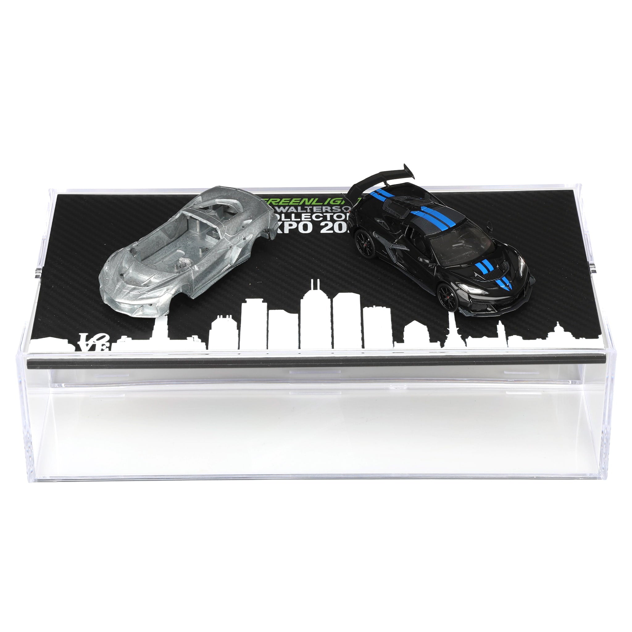 1/64 2025 Chevrolet Corvette C8 ZR1 Raw Casting Dual Pack, 2025