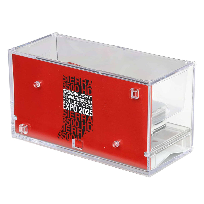 1/64 2022 GMC Sierra 3500 HD Pickup Truck, 2025 GreenLight Waltersons Product Expo Exclusive