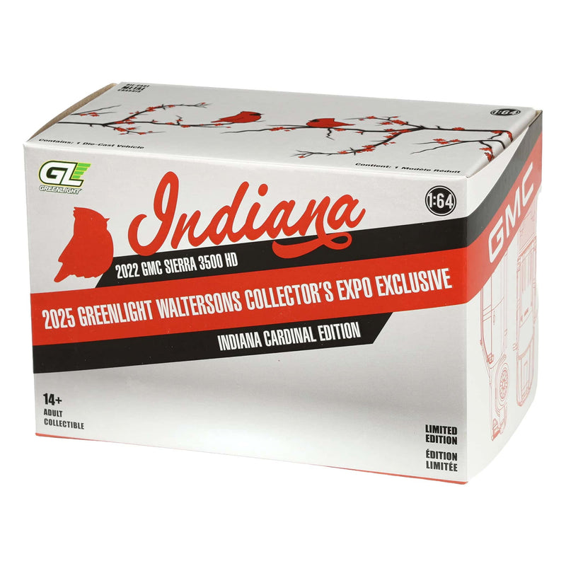 1/64 2022 GMC Sierra 3500 HD Pickup Truck, 2025 GreenLight Waltersons Product Expo Exclusive