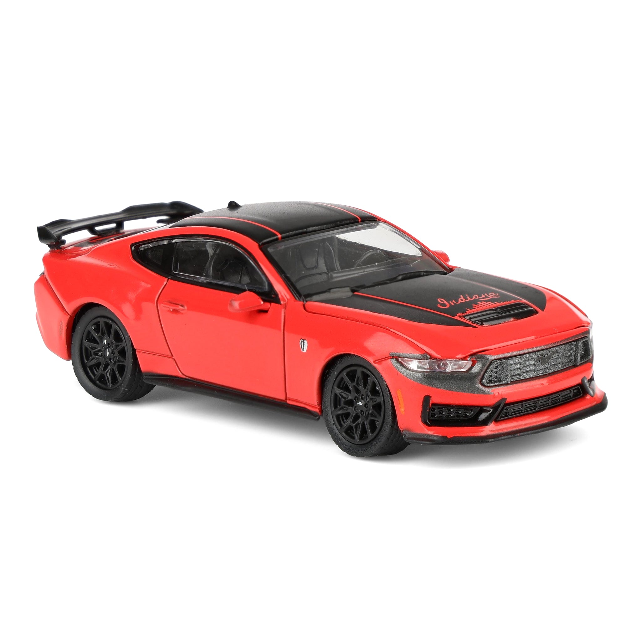 1/64 2024 Ford Mustang Dark Horse, Red with Indiana Stripe, 2025