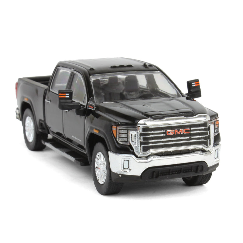 1/64 2022 GMC Sierra 3500 Denali Pickup Truck, Ebony Twilight Metallic (2nd Edition) by GreenLight Collectibles