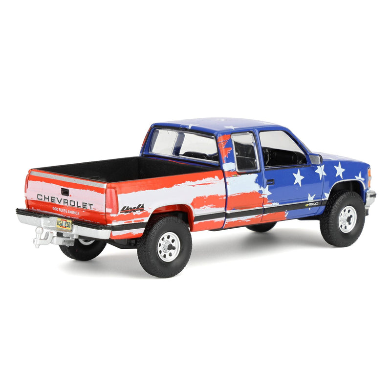 1/64 1996 Chevrolet Silverado Pickup Truck, USA 250 Tribute, Outback Toys Exclusive Limited to 1776