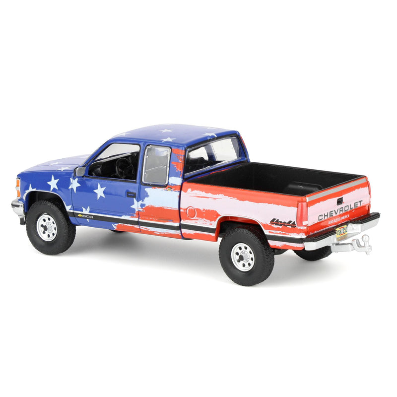 1/64 1996 Chevrolet Silverado Pickup Truck, USA 250 Tribute, Outback Toys Exclusive Limited to 1776