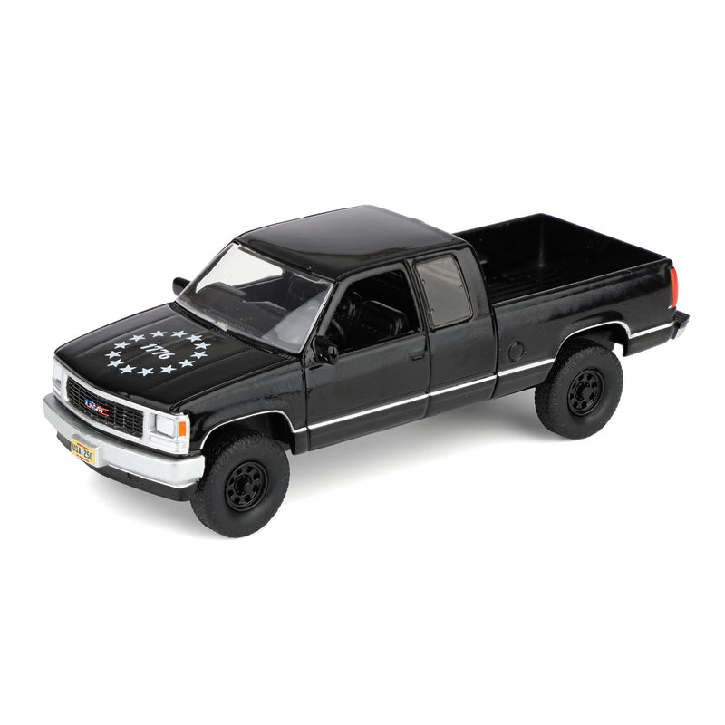 1/64 1996 GMC Sierra Pickup Truck, USA 250 Tribute, Outback Toys Exclusive Limited to 1776