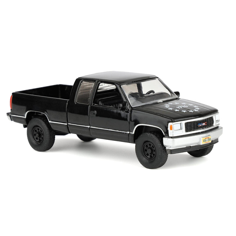 1/64 1996 GMC Sierra Pickup Truck, USA 250 Tribute, Outback Toys Exclusive Limited to 1776