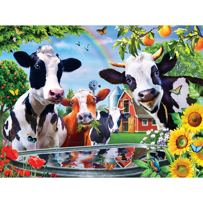 Cow Moo Love 300 Piece Puzzle