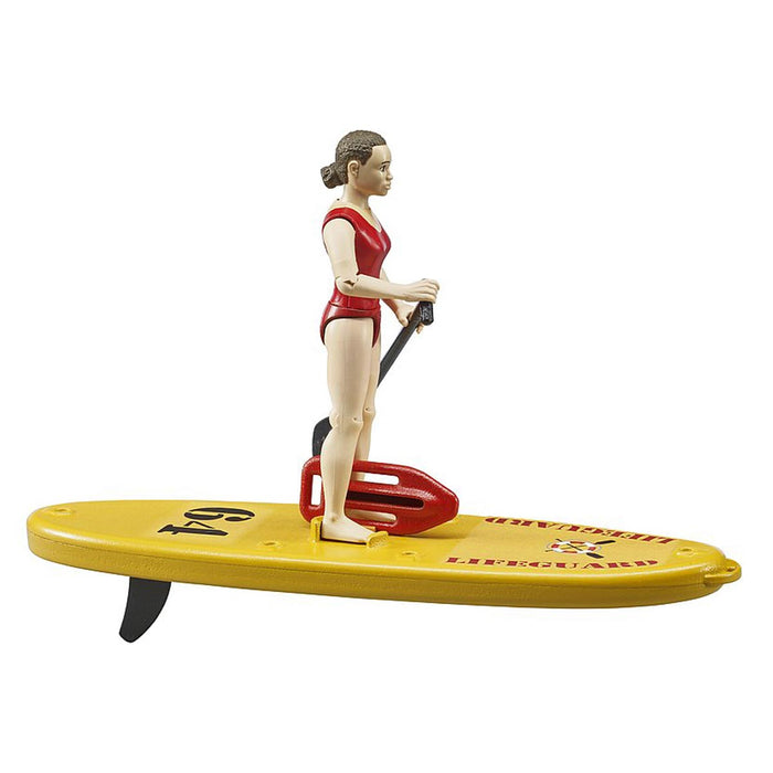 1/16 Bworld Life Guard with Stand up Paddle Board by Bruder