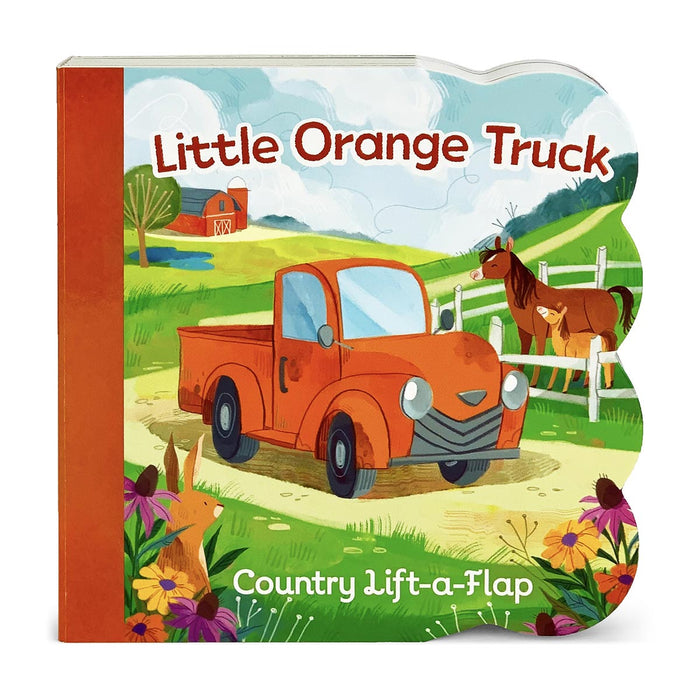 Little Orange Truck Lift-a-Flap Board Book