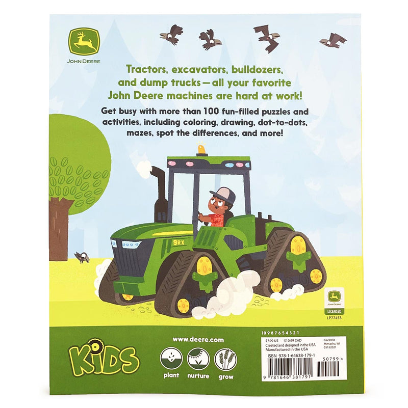 John Deere Mega Machines Activity Book