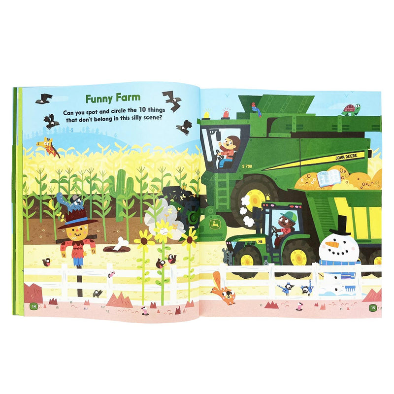 John Deere Mega Machines Activity Book