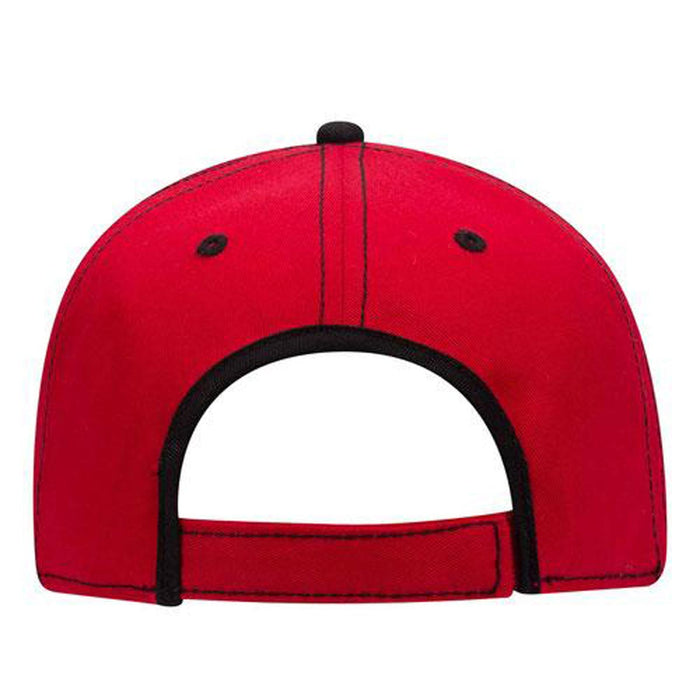 Red with Black Accents IH Logo Hat