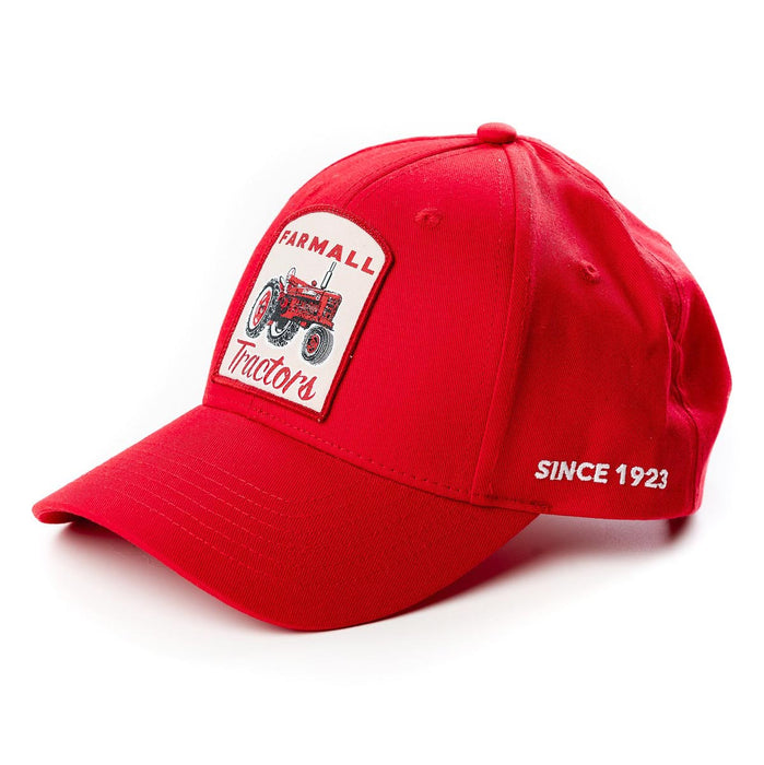 Red Farmall Tractors Side Embroidery Hat
