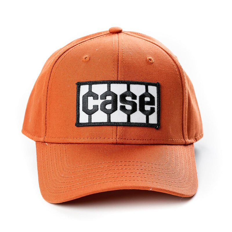 Case Solid Burnt Orange Tread Logo Hat