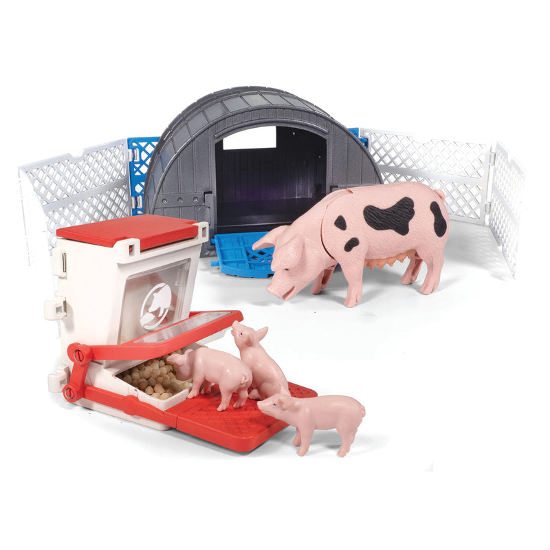 1/20 10-Piece Pig Hut Playset with Accessories by Big Country Toys