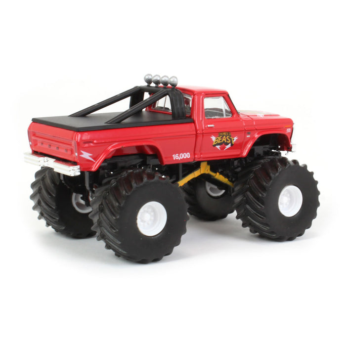 1/64 1976 Ford F-250 Thunder Beast Monster Truck, Kings of Crunch Series 11