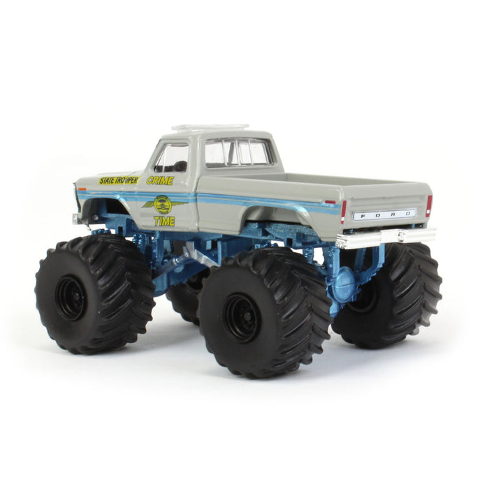 1/64 1979 Ford F-250 Crime Time State Trooper Monster Truck, Kings of Crunch Series 11