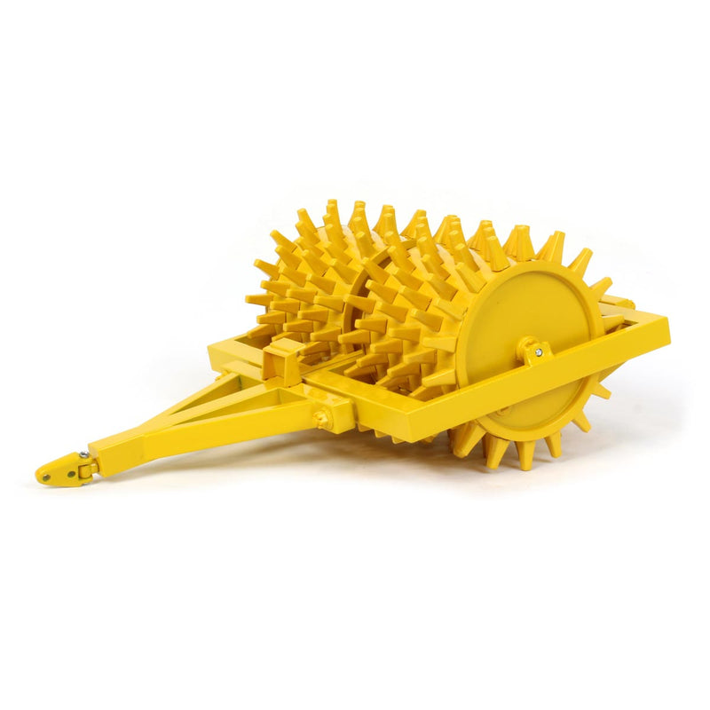 1/25 Yellow Sheep's Foot Compactor by First Gear