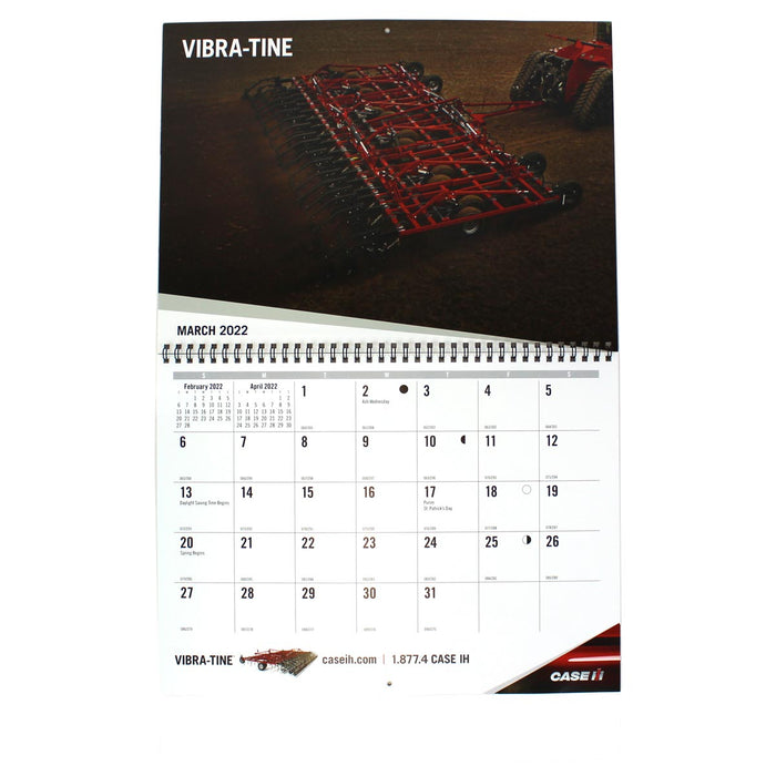 Special Edition 2022 Case IH 12 Month 12" x 12" Wall Calendar