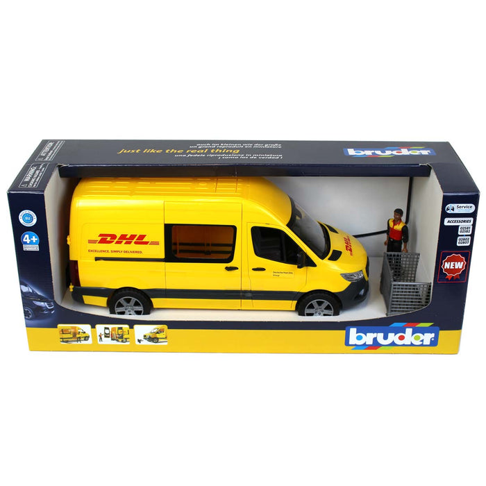 1/16 Bruder Mercedes-Benz DHL Van with Driver