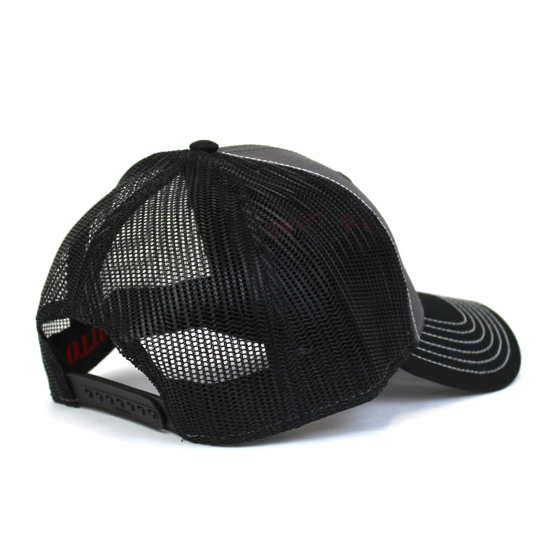 Outback Toys Cap with Gray Front & Black Mesh Back