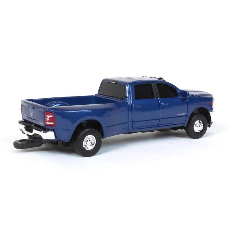 1/64 Blue RAM 3500 Dually Pickup Truck, ERTL Collect N Play