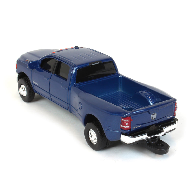 1/64 Blue RAM 3500 Dually Pickup Truck, ERTL Collect N Play