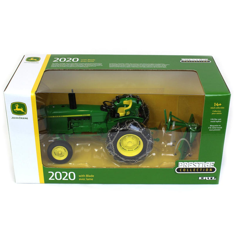 1/16 John Deere 2020 with Blade, ERTL Prestige Collection