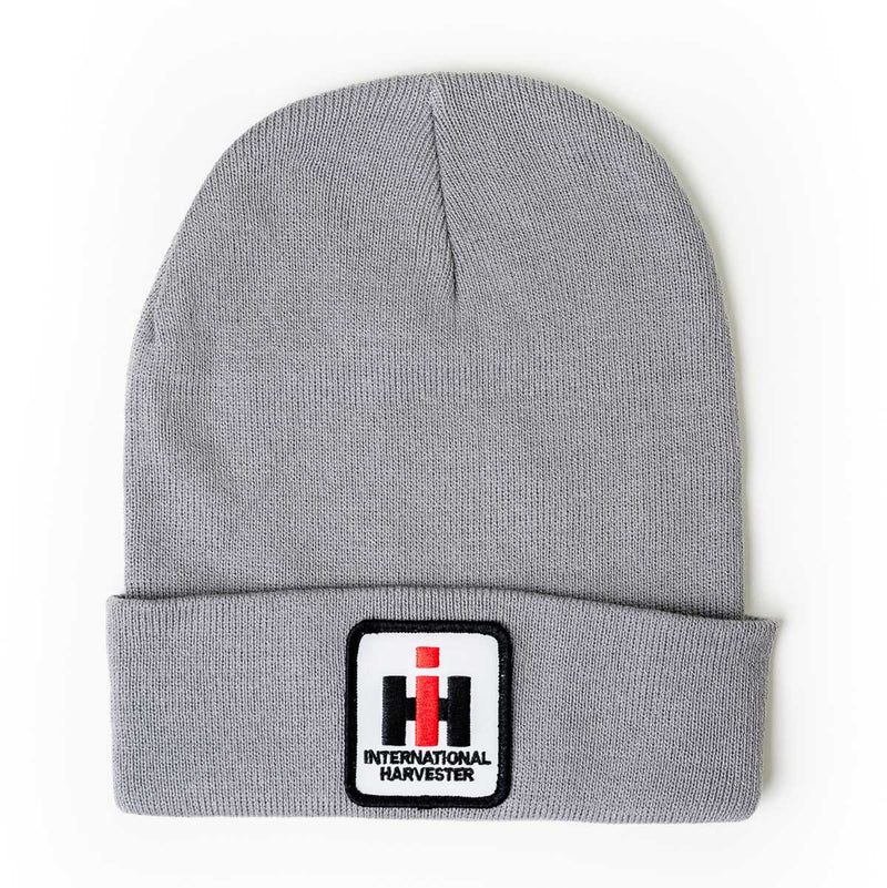 International Harvester Logo Gray Beanie Hat