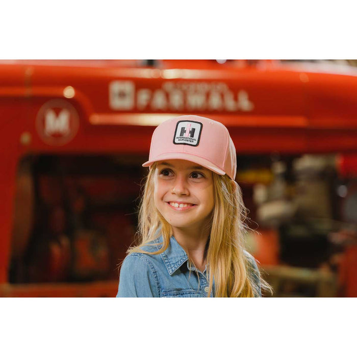 Youth IH Stitched Logo Solid Pink Hat