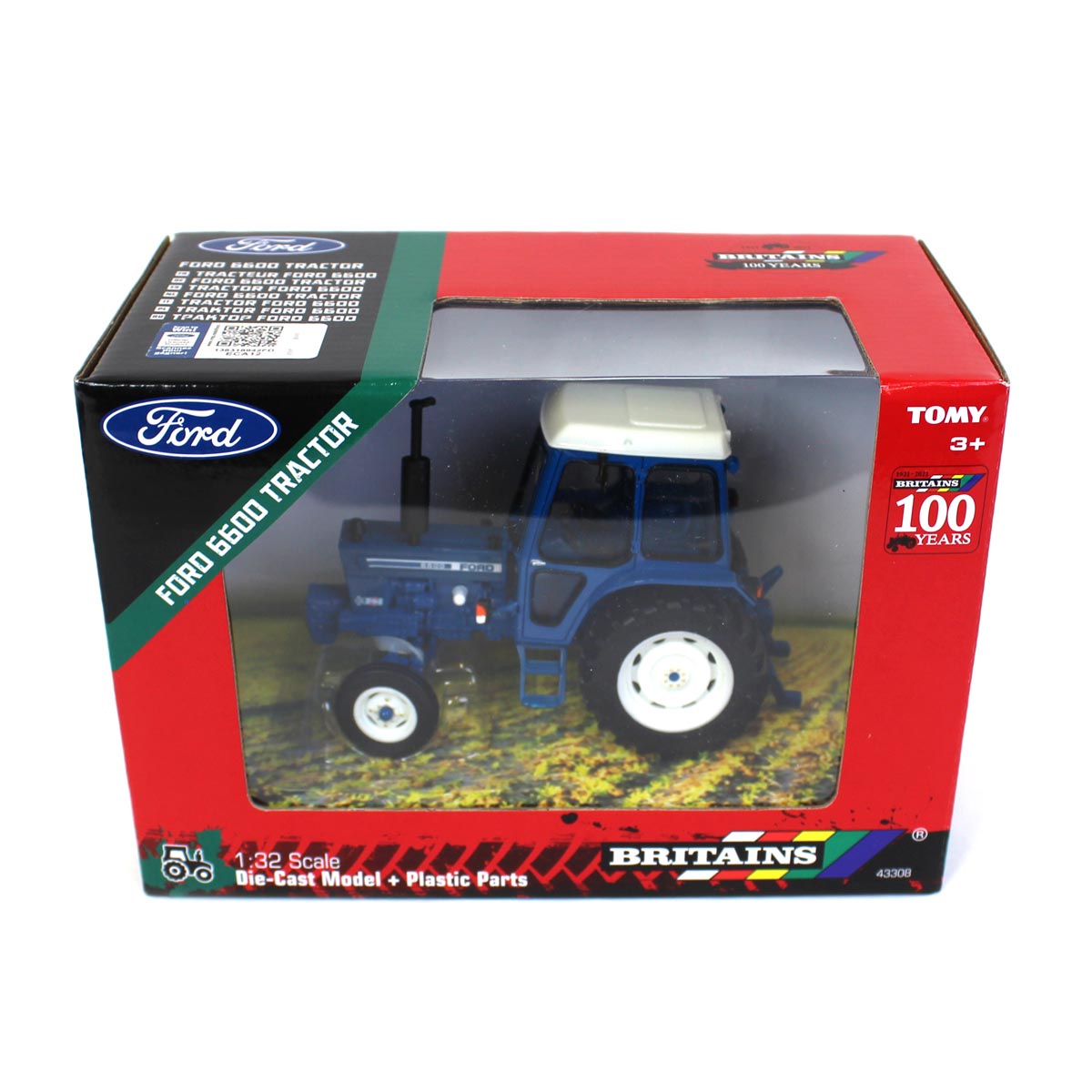 1/32 Ford 6600 2WD Tractor with Cab by ERTL — Outback Toys