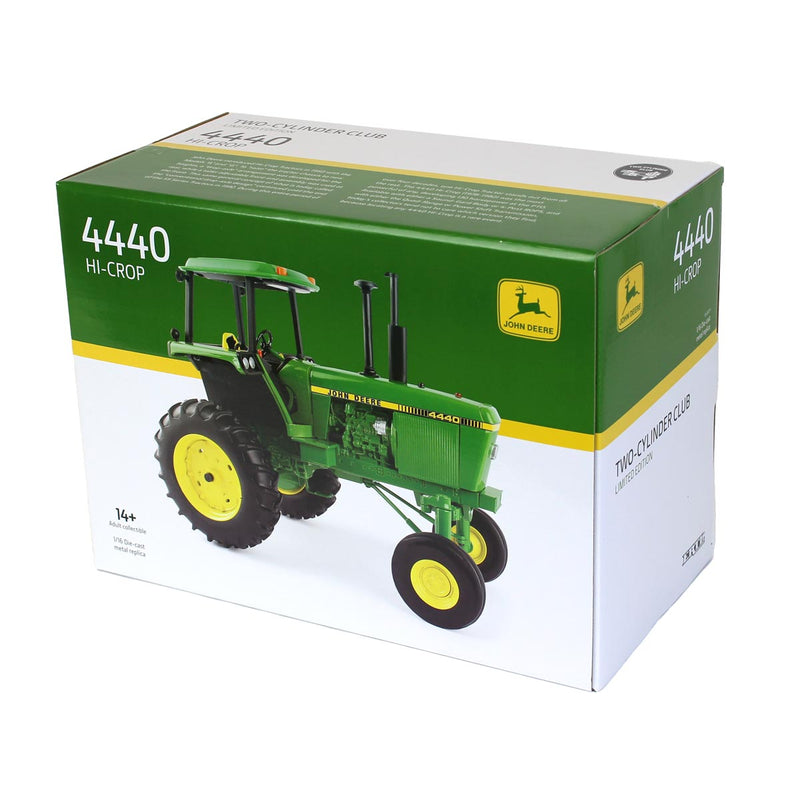 1/16 John Deere 4440 Hi-Crop Tractor, 2021 Two-Cylinder Club Collector Edition by ERTL